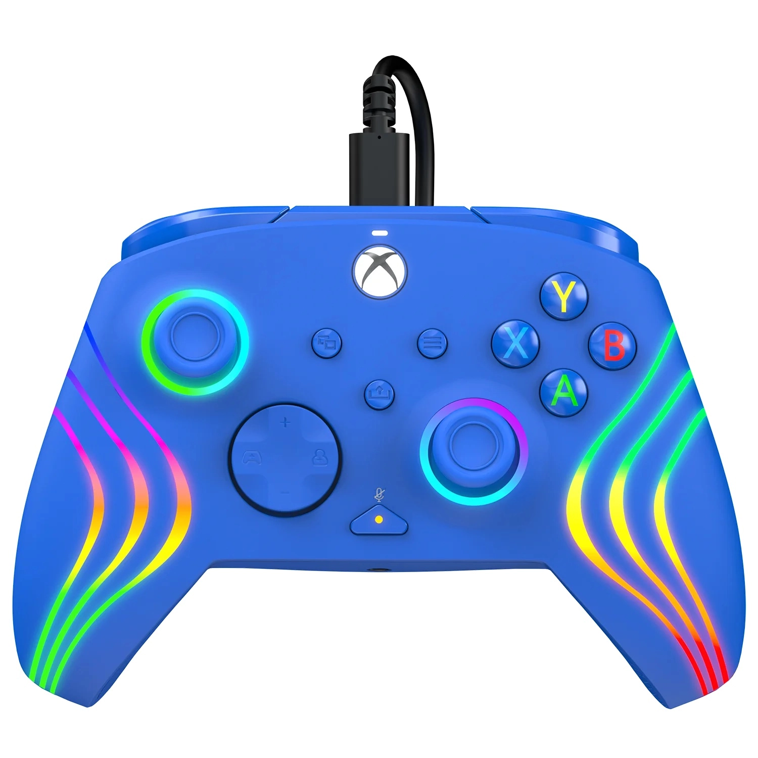 PDP Afterglow Wave Blue USB Gamepad