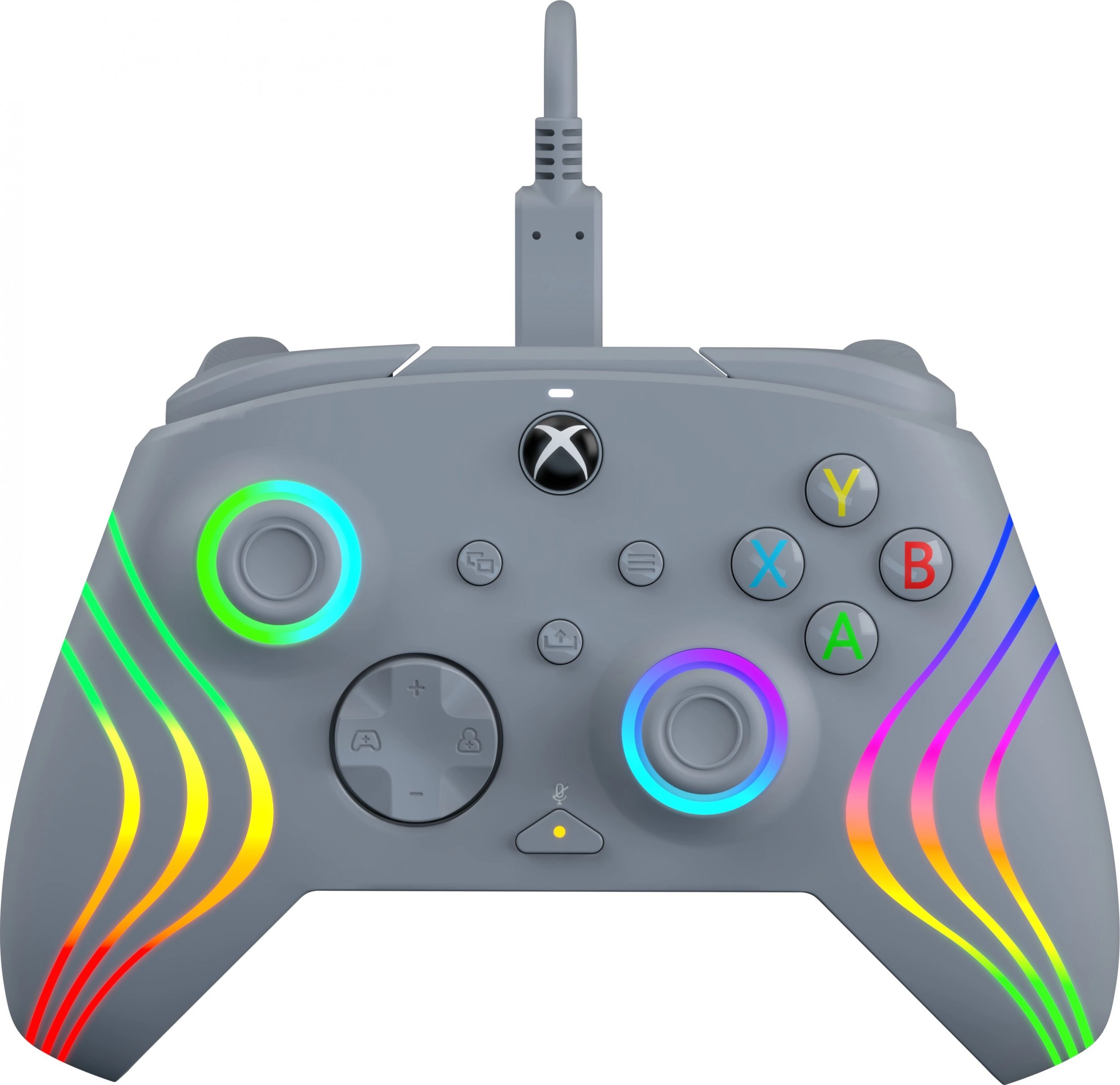 PDP Afterglow Wave Grey USB Gamepad