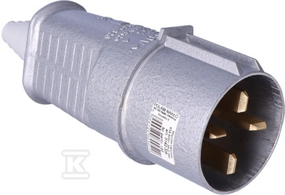 WT.63A 3P+FROM IP44 METPORT.500V