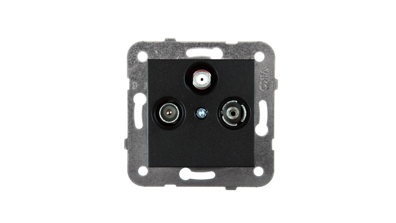 Panasonic NOVELLA Socket TV-SAT-R end black