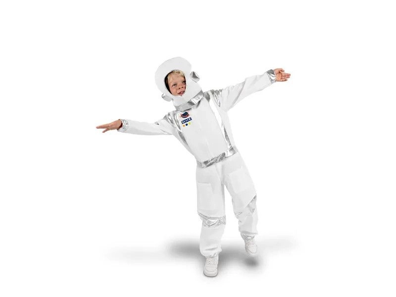 Strój astronauta biały rozm. 116-128cm 5904555059962
