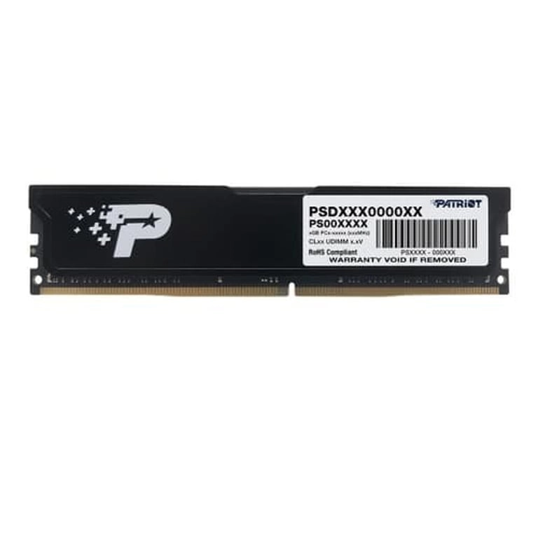 Black 8GB DDR4 3200MHZ DIMM PSD48G320081