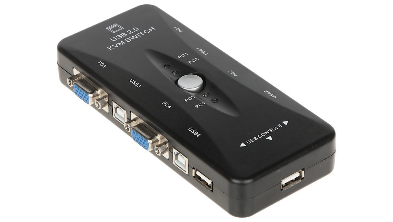 Switch Pavonik SWITCH KVM VGA 4X1
