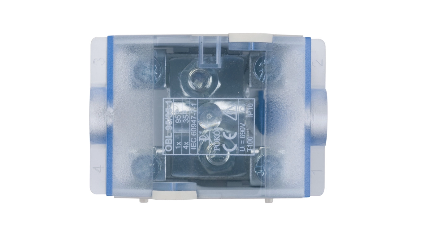 Dealer 1P 1x95mm2/4x35mm2 blue OBL 95/35-1