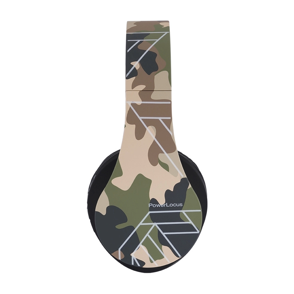 PowerLocus Bluetooth austiņas P2 Kids Camouflage