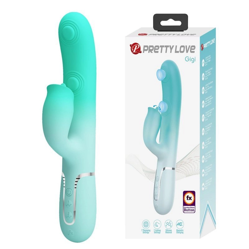 Pretty Love Gigi Aqua Green Dual-Action