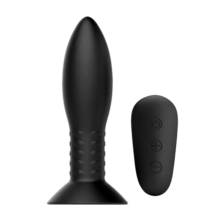 Butt plug with rotation vibration 13cm