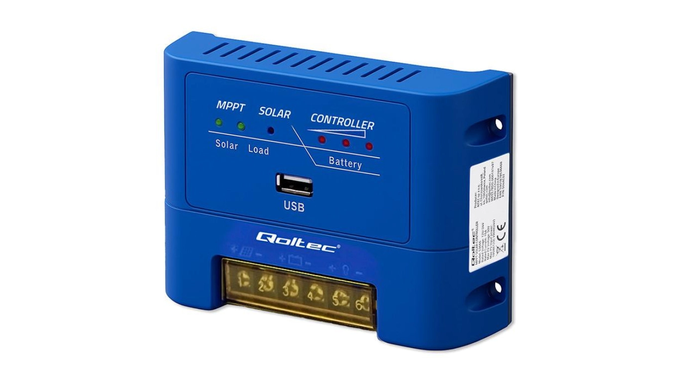 Solarny regulator ładowania MPPT 15A do