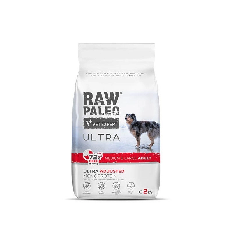 RAW PALEO Ultra MediumLarge Adult Beef