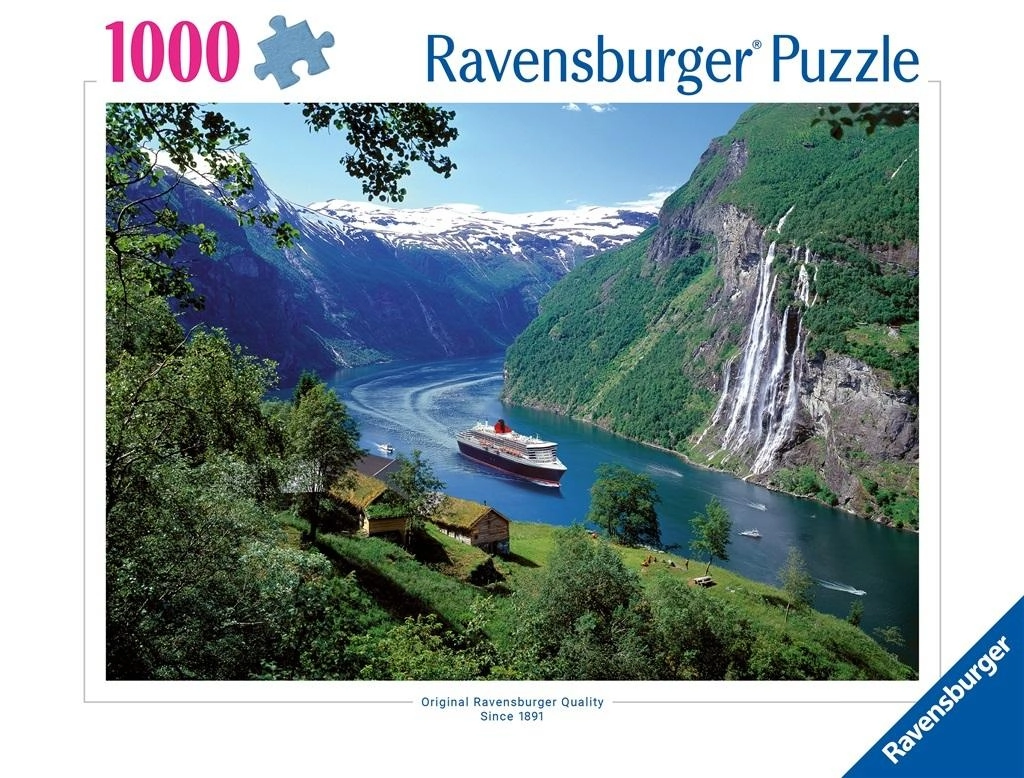 Puzzle 1000 Fjord in Norway 120004752