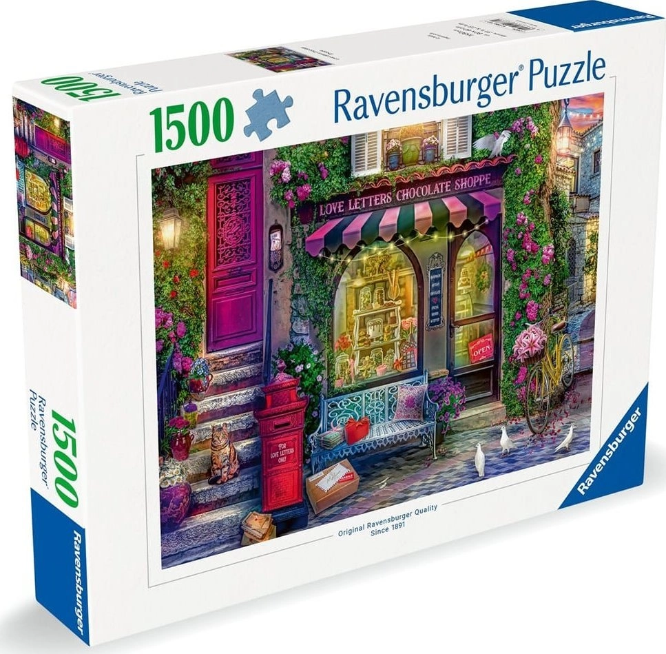 Ravensburger Puzzle 1500 Chocolate shop? 12