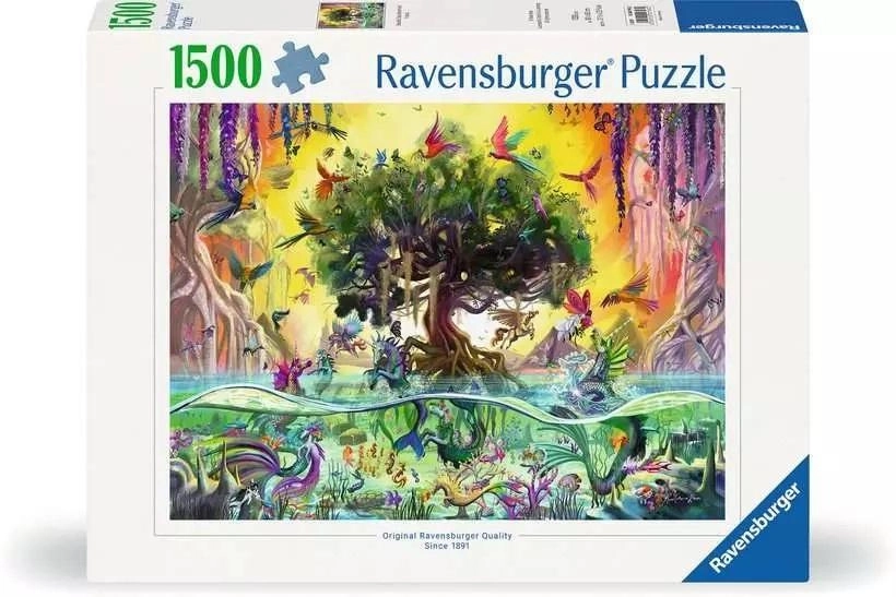 Puzzle 1500 Morskie Jednorożce 1259096 4005555007982