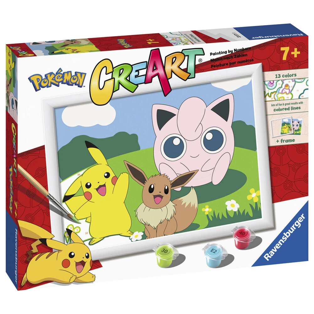 CreArt Pokemon coloring book for children