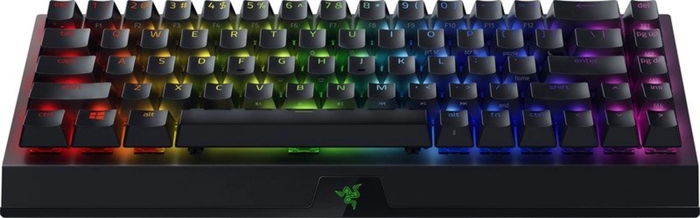 Razer BlackWidow V3 Mini tastatūra spēļu USB + RF bezvadu + Bluetooth QWERTY ASV angļu melns