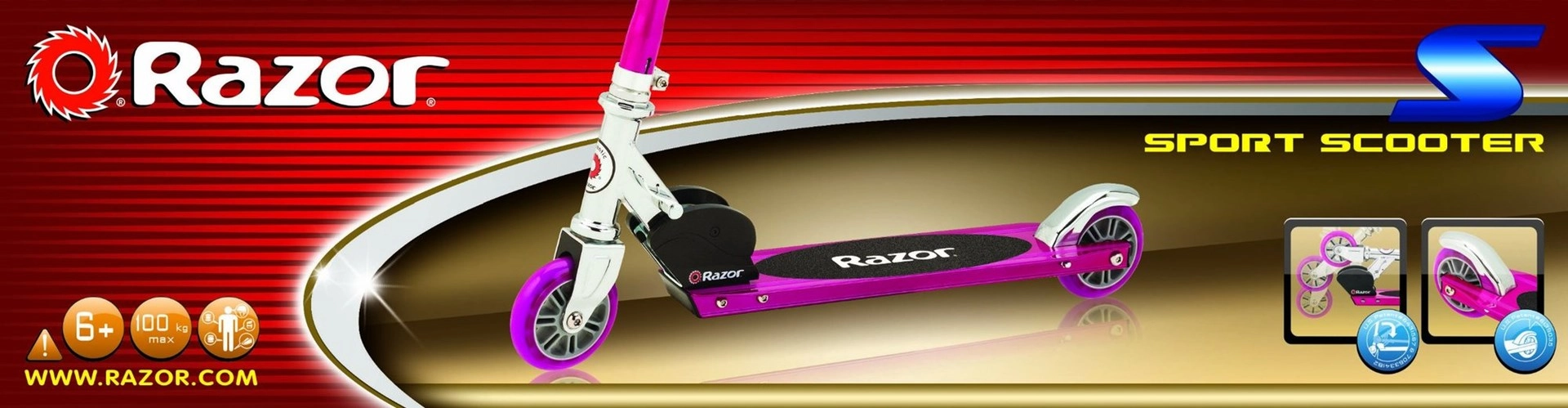 RAZOR Sport S Scooter PINK 13073051