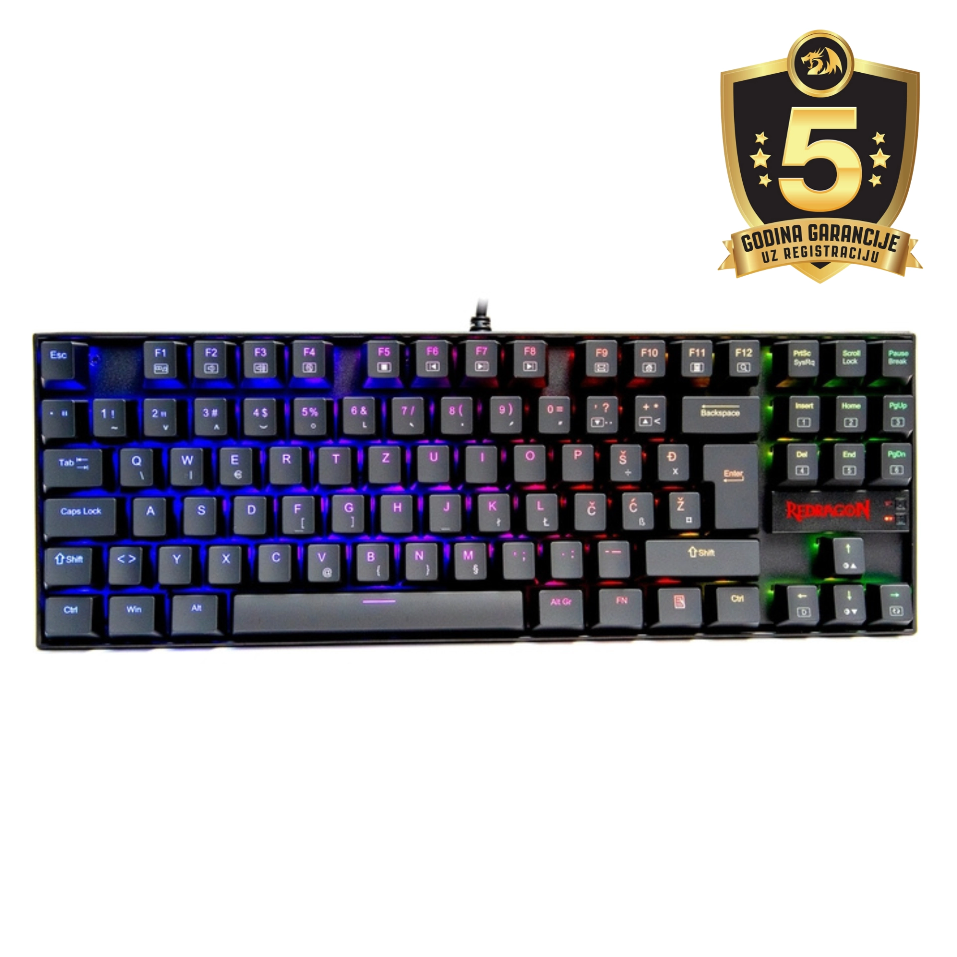 KEYBOARD - REDRAGON KUMARA K552RGB-1 RGB