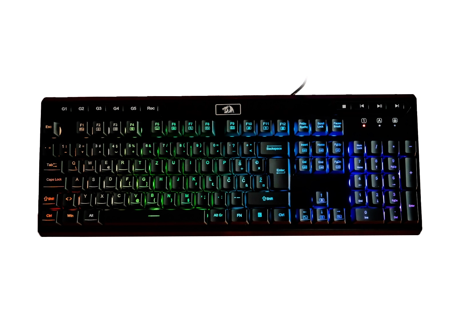 KEYBOARD - REDRAGON ADITYA K513-RGB WIRED