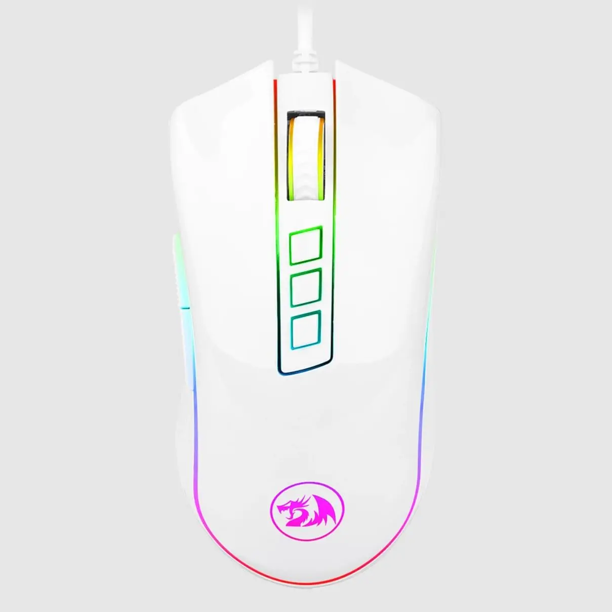 REDRAGON M711W COBRA MOUSE WHITE RED-M711-W