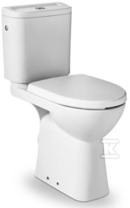 Roca Compact Toilet Available Bathroom 6L