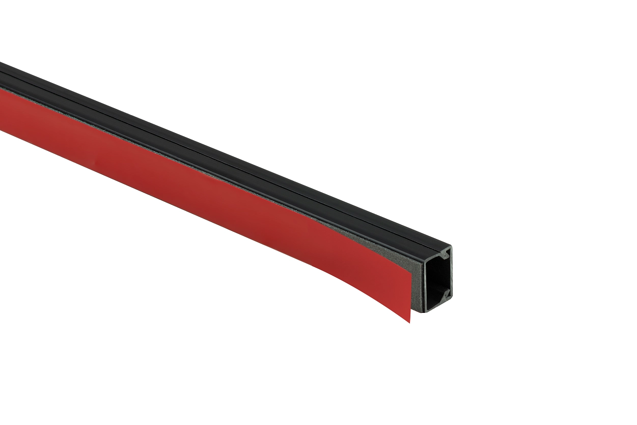 Electrical installation strip with tape set