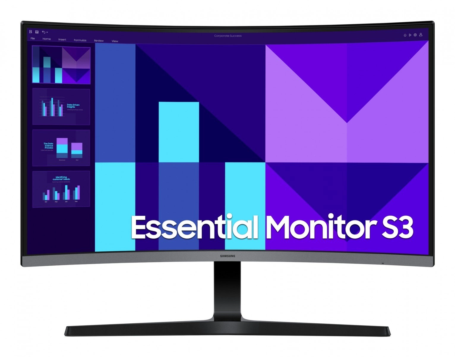 Samsung Essential S3 LS27D392GAUXEN Curved Monitor
