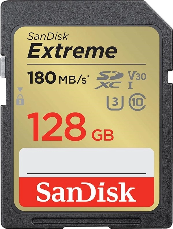 SanDisk Flash-Speicherkarte (microSDXC-an-SD-Adapter inbegriffen) SDXVA-128G-GNCIN 0619659188863