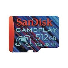 Atmiņas karte SanDisk GamePlay microSD 512GB