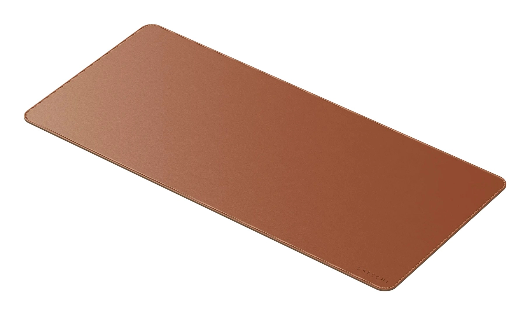 Satechi Vegan-Leather Premium -työpöytämatto ruskea (