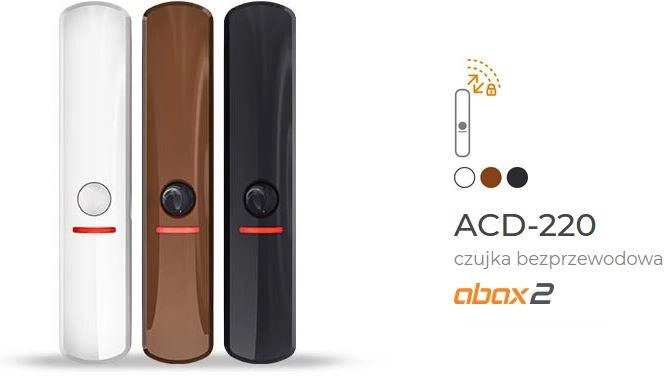 WIRELESS CURTAIN SENSOR PIR ACD-220-DG ABAX2