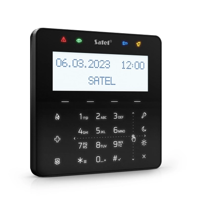 Satel Manipulator with touch keyboard (black