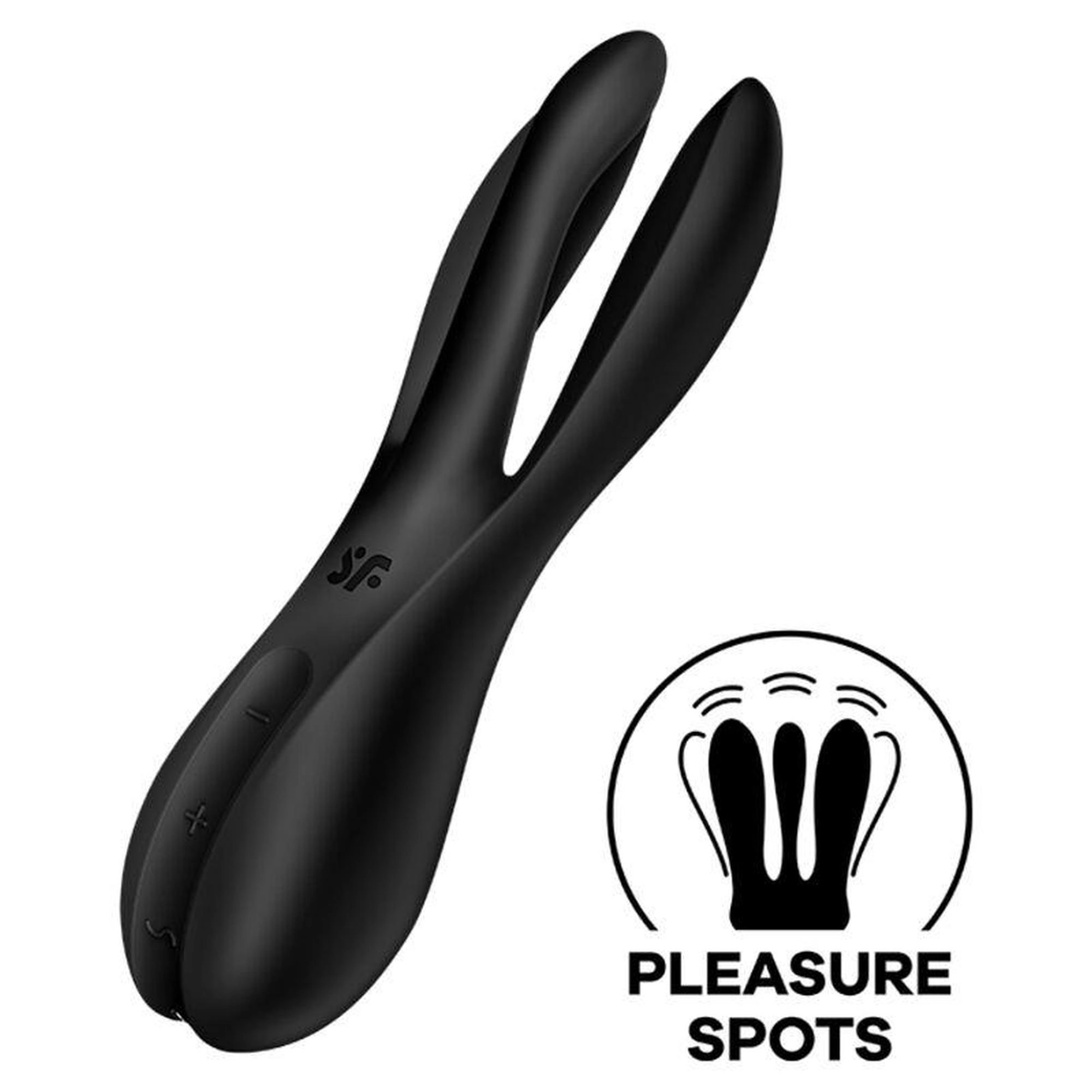 SATISFYER_Threesome 2 Vibrator wibrator Black (