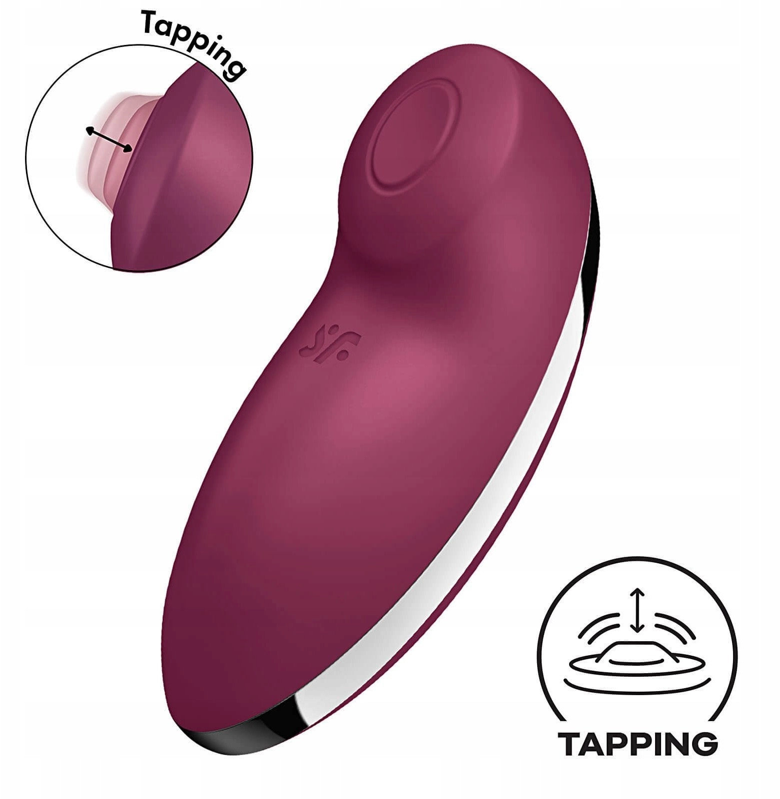 SATISFYER_Tap Climax 2 pressure clitoral stimulator