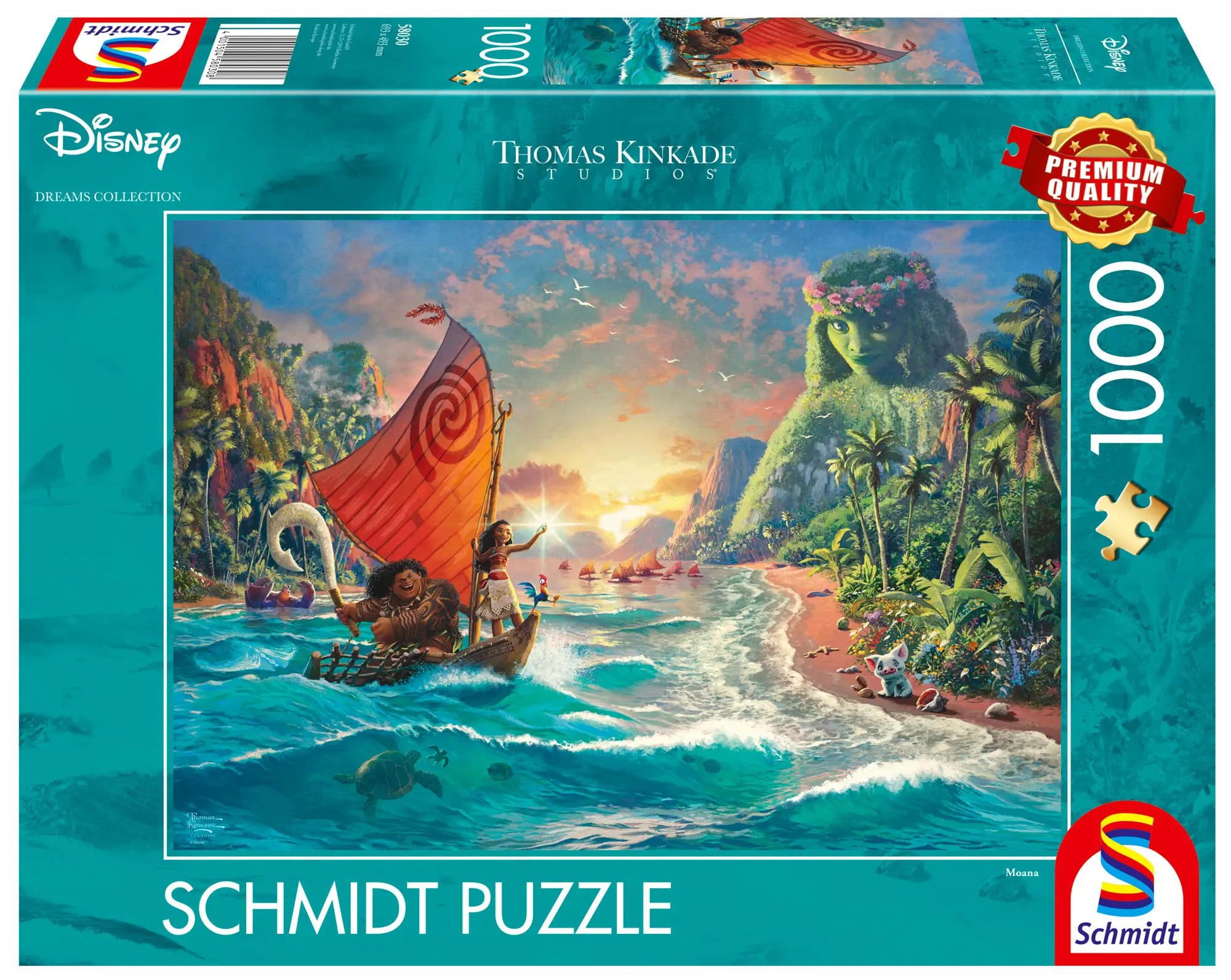 Schmidt Spiele Thomas Kinkade Studios: Moana