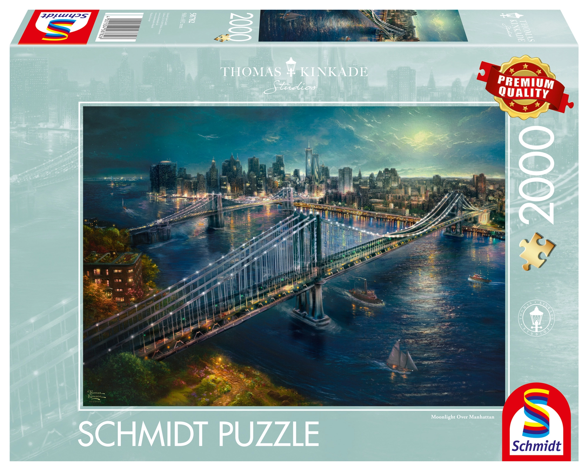 Schmidt Spiele Puzzle PQ 2000 THOMAS