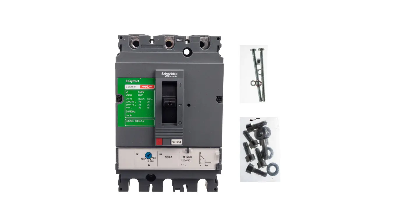 Schneider Circuit breaker 125A 3P 36kA