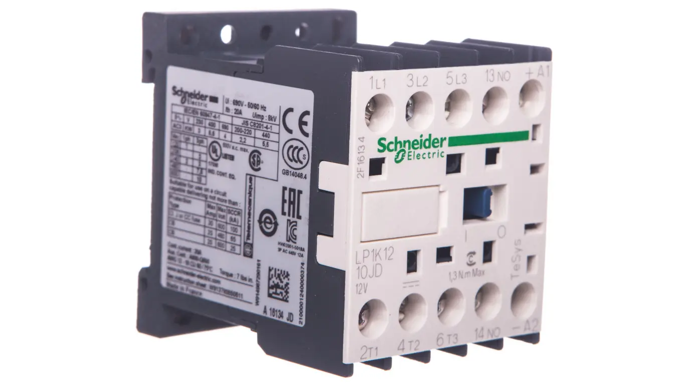 Schneider Electric LP1K1210JD papildus kontakts LP1K1210JD