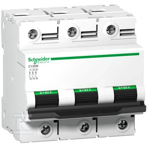 Overcurrent circuit breaker C120N 3P  125A