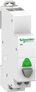 Single button with lamp (self-return) IPB-20-10-i