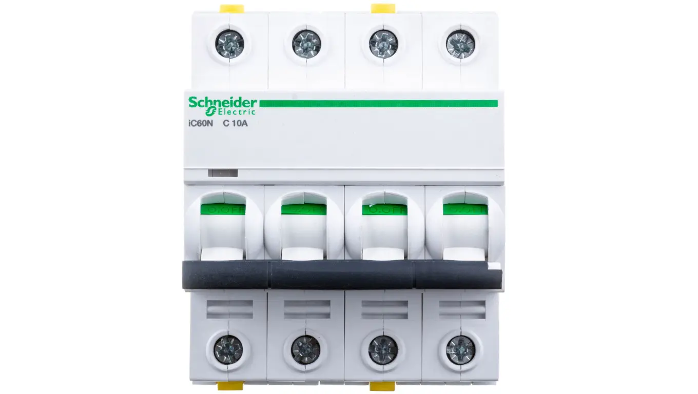 Schneider Electric Circuit breaker iC60N 4P