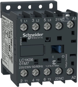 Power Contactor 9A 3P 24V AC