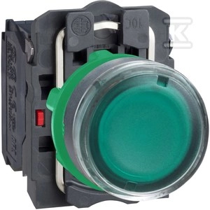 Control button illuminated green indoor fi22