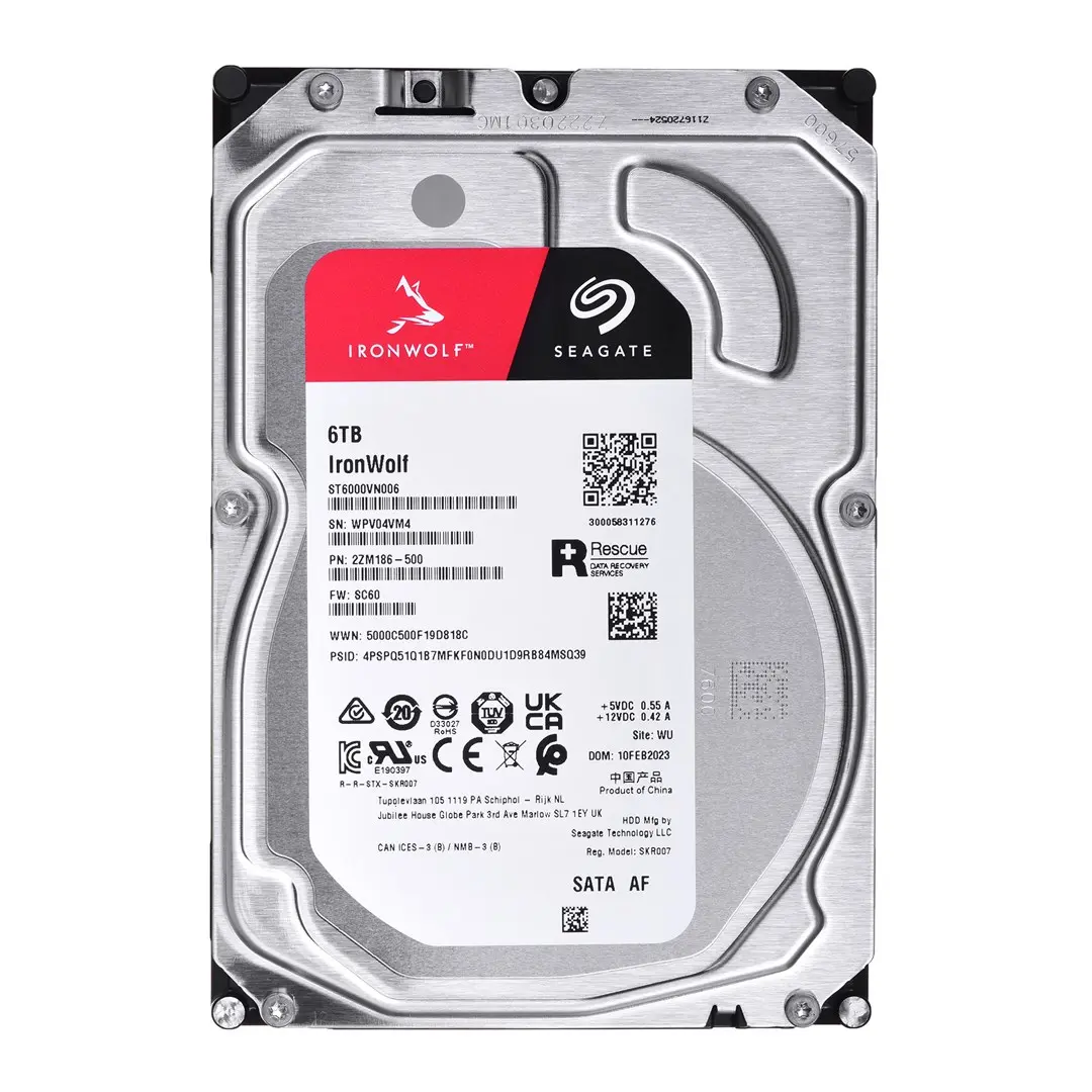 Seagate IronWolf ST6000VN006 internal hard drive