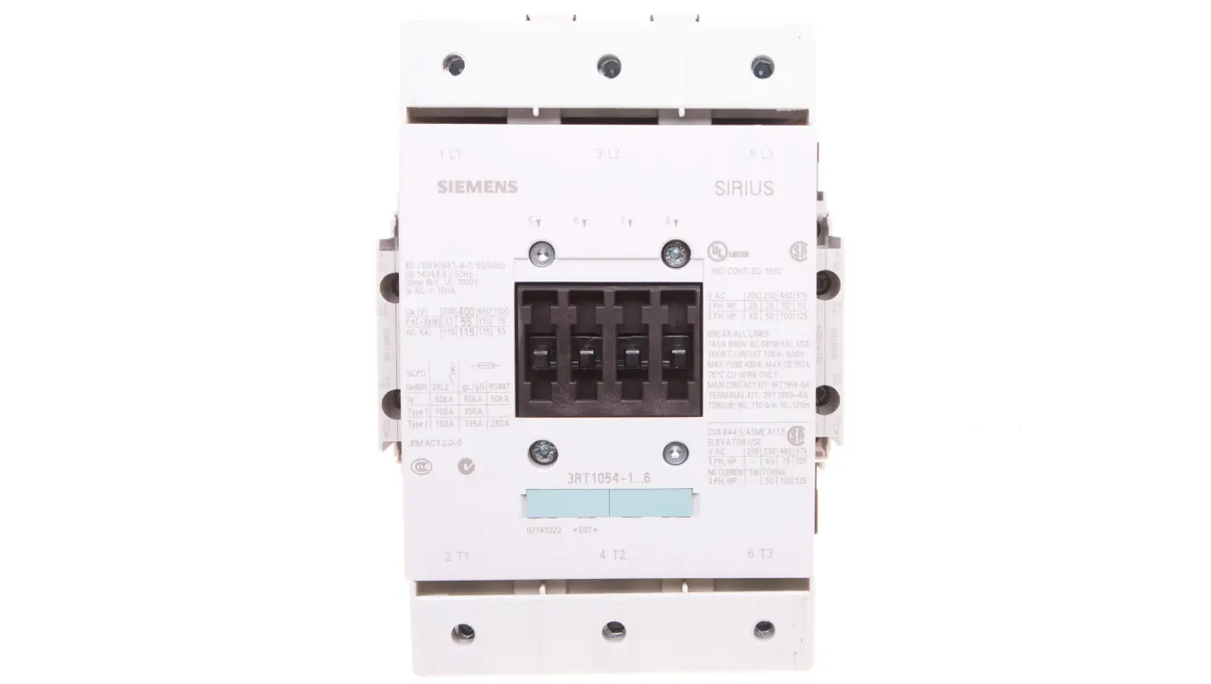 Siemens SIRIUS 3RT Size S6  3RT1