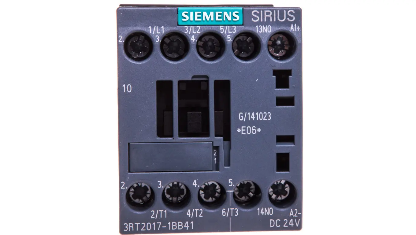 Siemens 3RT2017-1BB41 electrical switch accessory Contactor