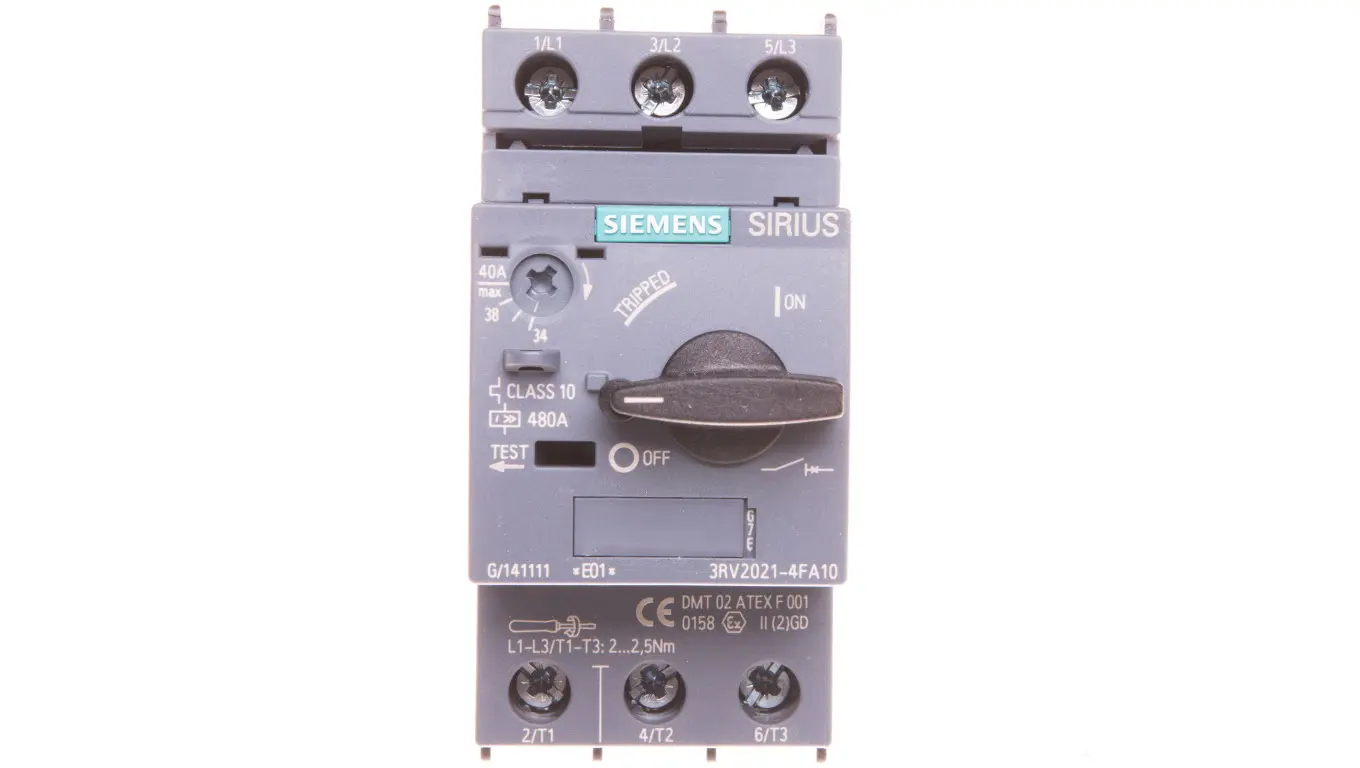 Siemens Motor switch 3P 22W 34-40A