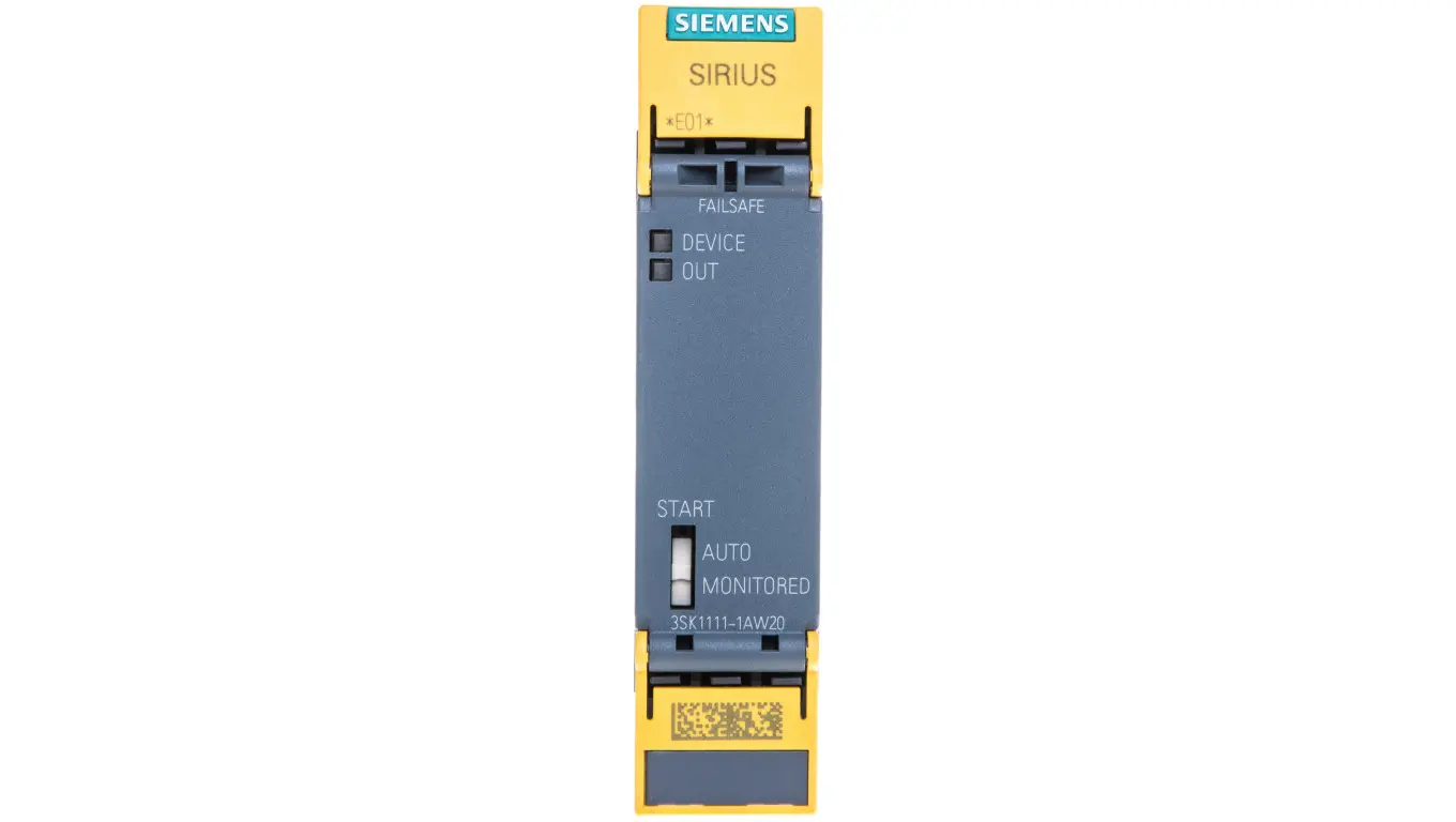 Siemens SIRIUS 3SK1 Safety Monitoring Safety