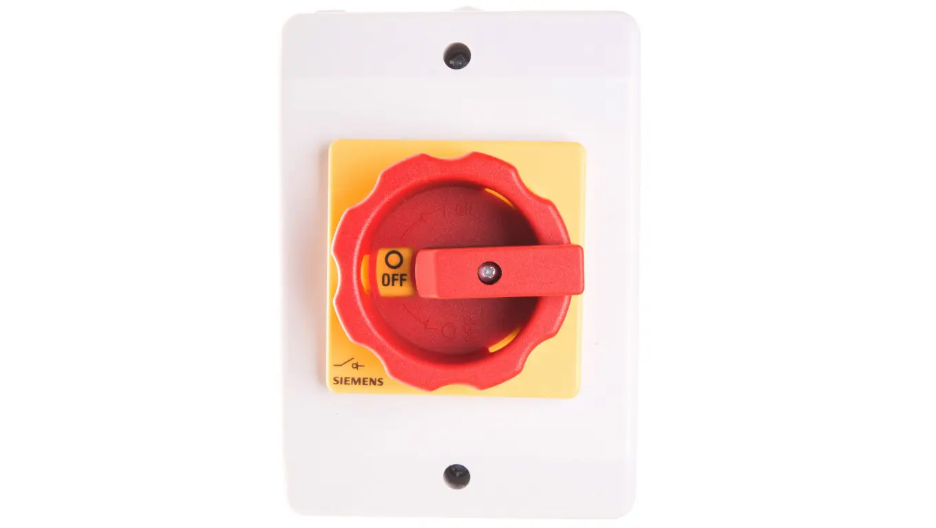 Siemens 3LD2064-0TB53 3P Red  Yellow 0001-00001-91541