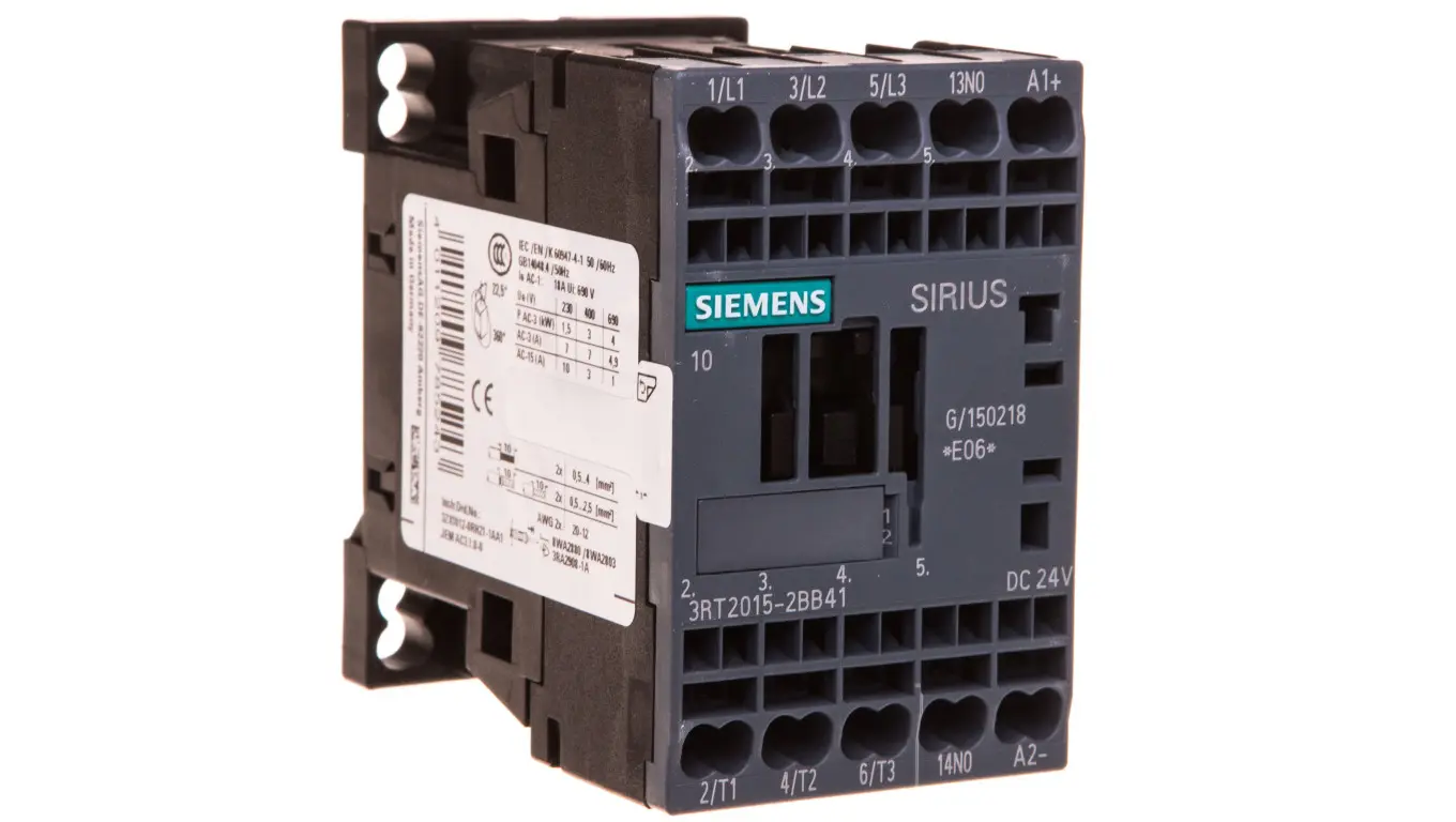 Siemens SIRIUS 3RT Size S00  3RT2