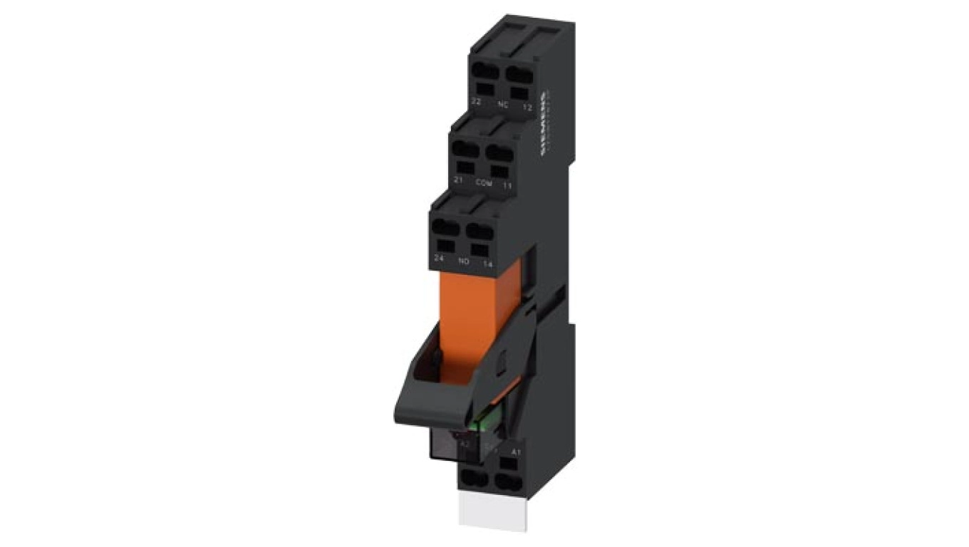 Siemens RT plug-in relay complete 24VDC