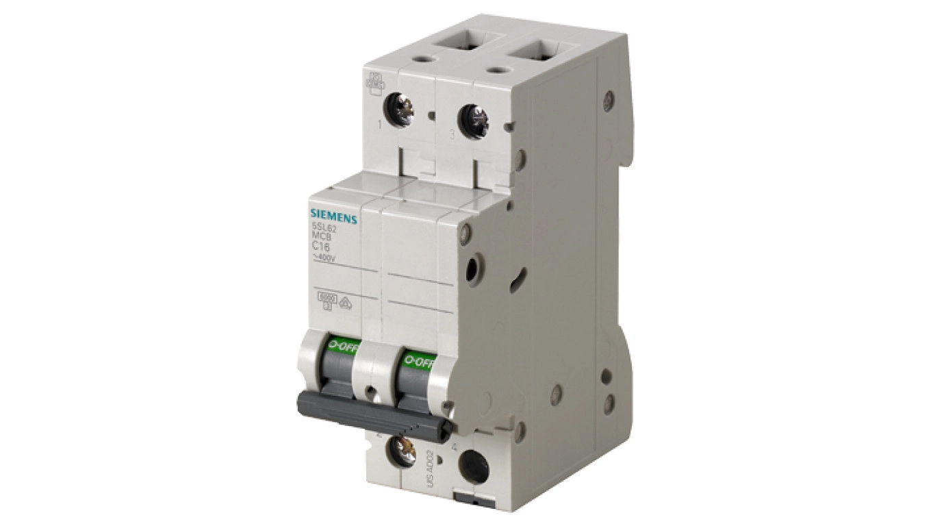 Siemens SENTRON 5SL6 MCB  2P  6A